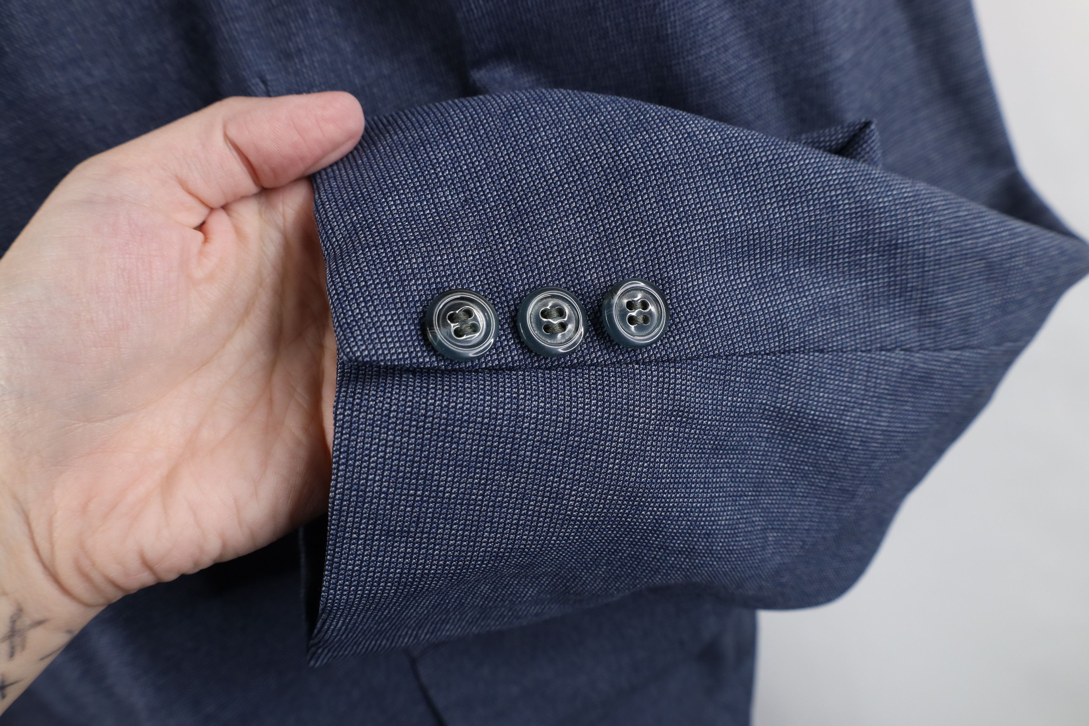 Vintage Vintage 60s 70s Streetwear Blazer Suit Coat Jacket Blue USA Size M / US 6-8 / IT 42-44 - 4 Thumbnail