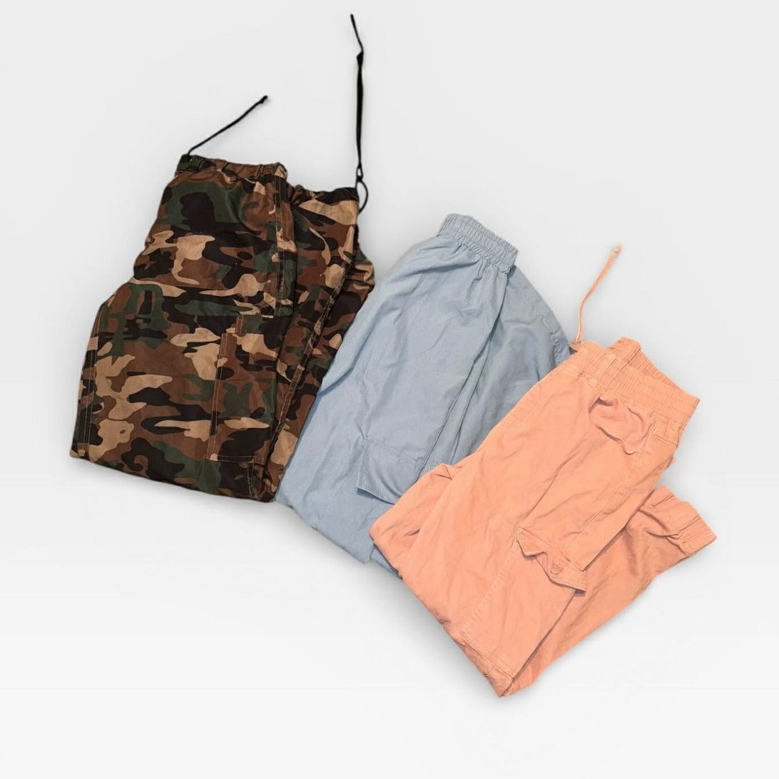 Other 3 Pair Casual Cargo Pants Jogger Adjust Sweatpants Loose SM Size 30" / US 8 / IT 44 - 5 Thumbnail