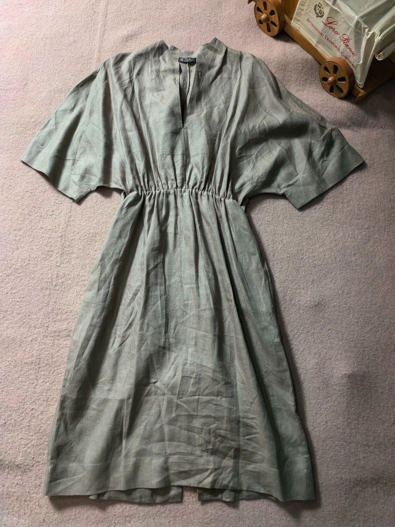 Loro Piana LORO PIANA A flannel lady's dress Size M / US 6-8 / IT 42-44 - 3 Thumbnail