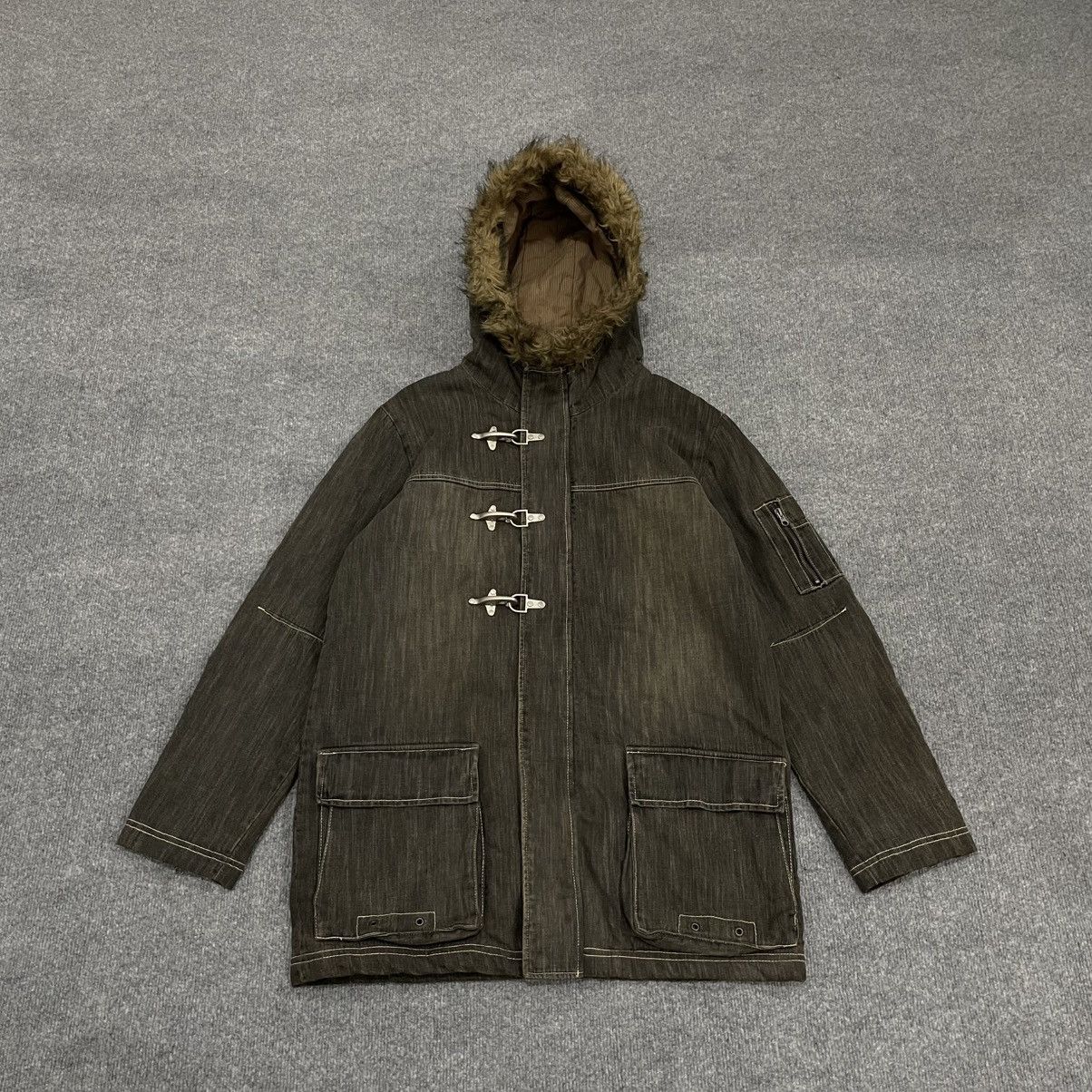 Japanese Brand Allix Design Heavy Coat Winter Parka size LL if six was nine Size US L / EU 52-54 / 3 - 1 Thumbnail