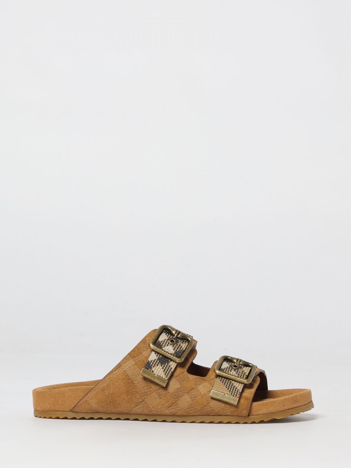 Burberry Heeled Sandal Woman Brown