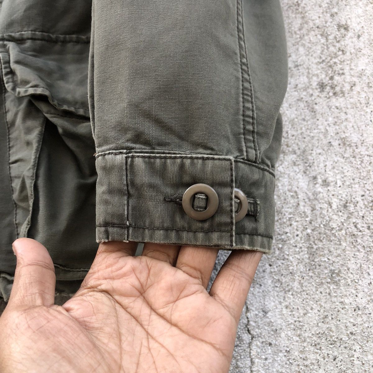 Vintage Vintage Fatigues Flash Report Military Army Combat Jacket Size US M / EU 48-50 / 2 - 10 Thumbnail