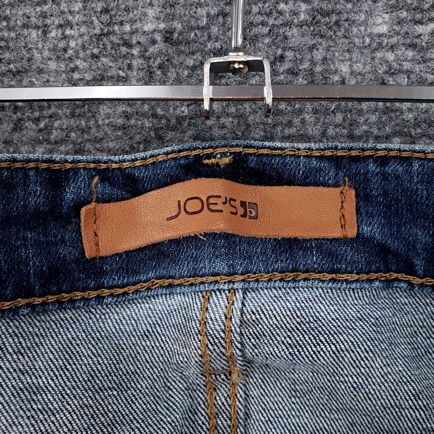 Vintage Joe's Jeans Jeans Women 26 The Smith Mid Rise Straight Ankle Medium Wash Blue Denim Size 26" / US 2 / IT 38 - 4 Thumbnail