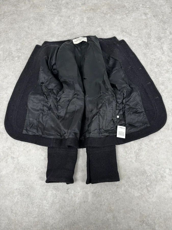 John Galliano AW2018 John Galliano Black Buttoned Wool Classy Jacket Size 42R - 7 Thumbnail
