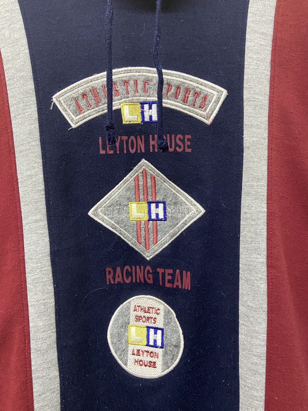 Japanese Brand × Vintage Vintage Leyton House Racing Team Logo Sweashirt Size US L / EU 52-54 / 3 - 2 Thumbnail