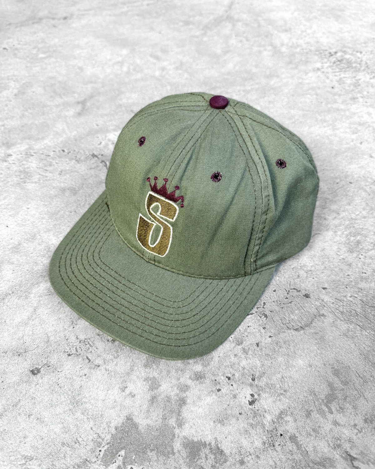 Stussy 80’s Vintage Stussy S Crown Capz Size ONE SIZE - 2 Thumbnail