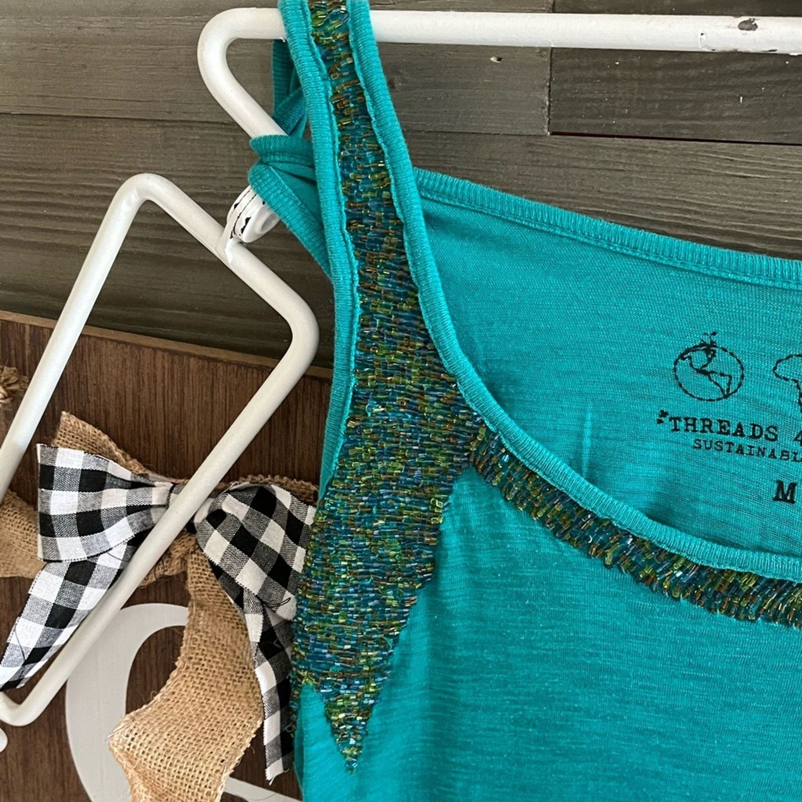 Threads 4 Thought Threads 4 Thought beaded neckline tank top size M Size M / US 6-8 / IT 42-44 - 5 Thumbnail