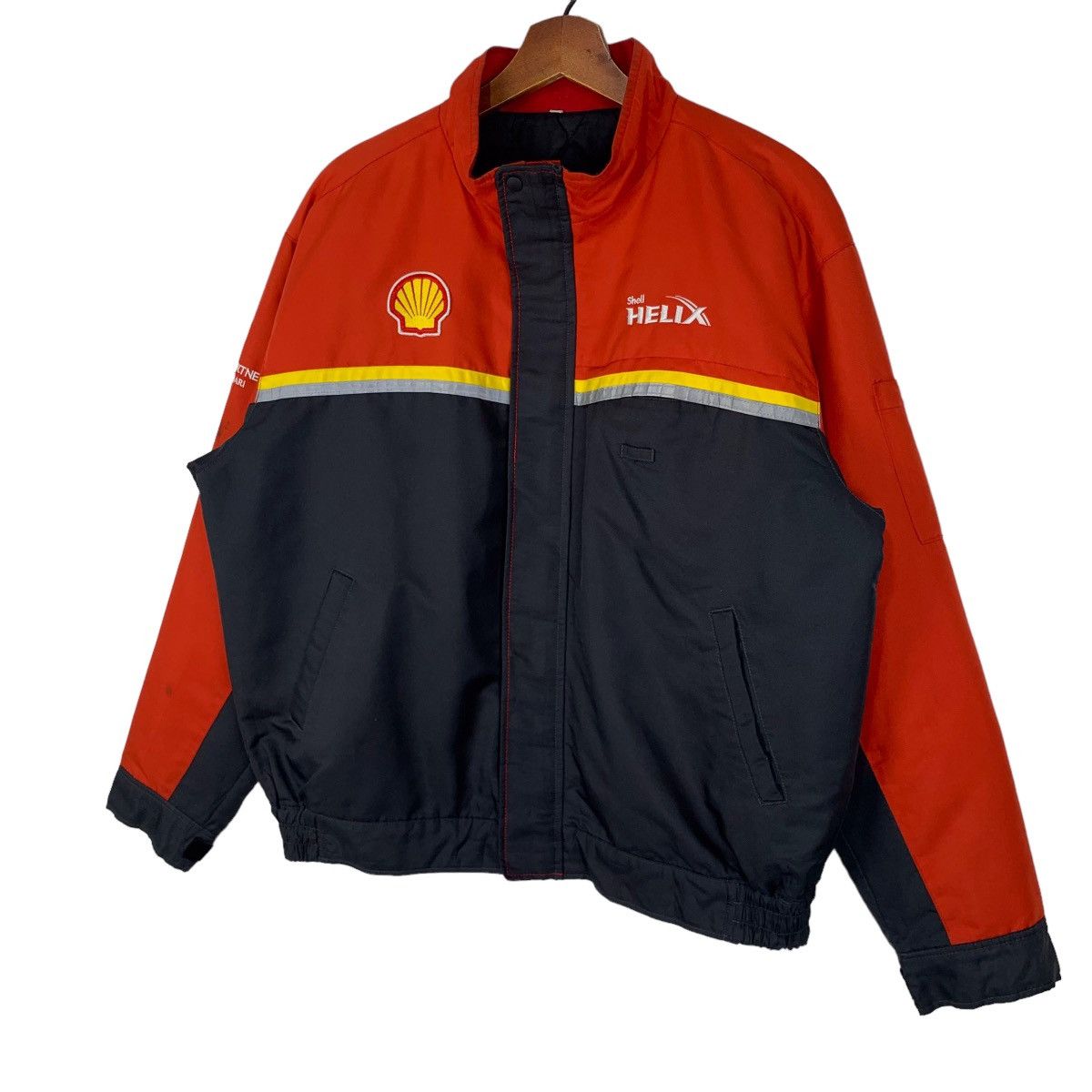 Ferrari × Vintage Vintage Ferrari Shell Racing Team Jacket Size US M / EU 48-50 / 2 - 2 Thumbnail