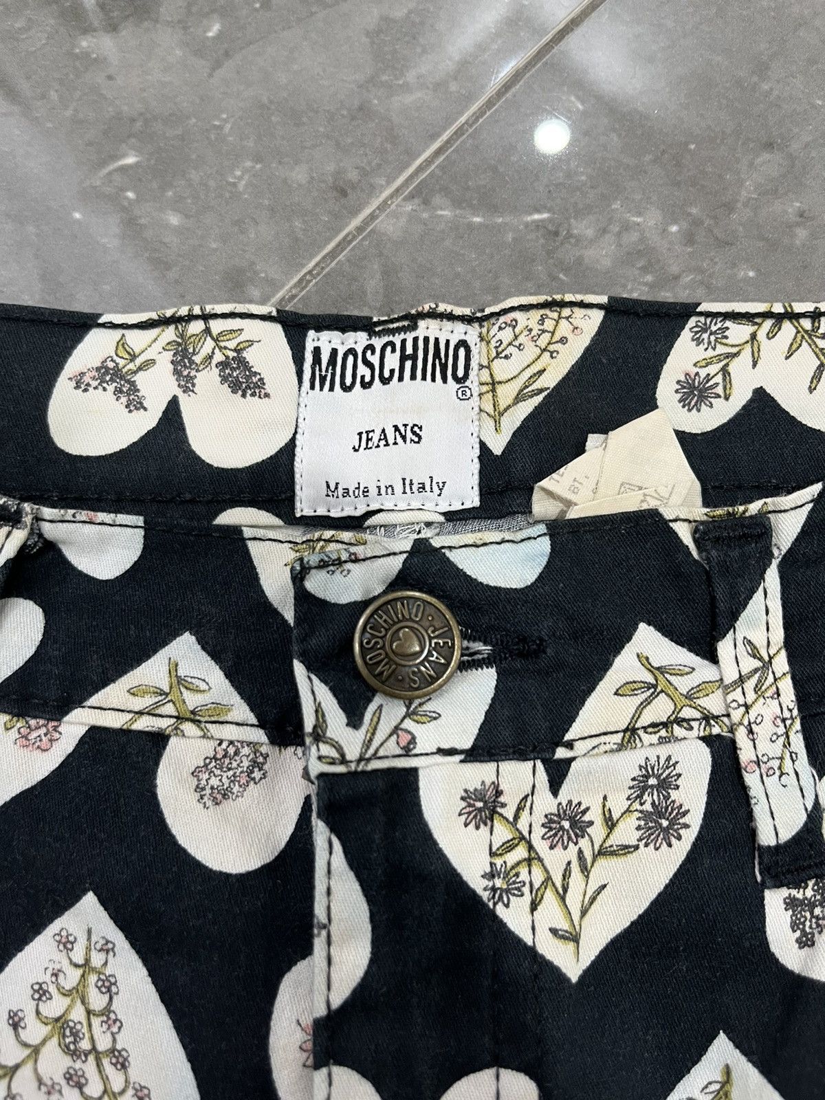 Love Moschino × Moschino Moschino love printed Size 30" / US 8 / IT 44 - 4 Thumbnail