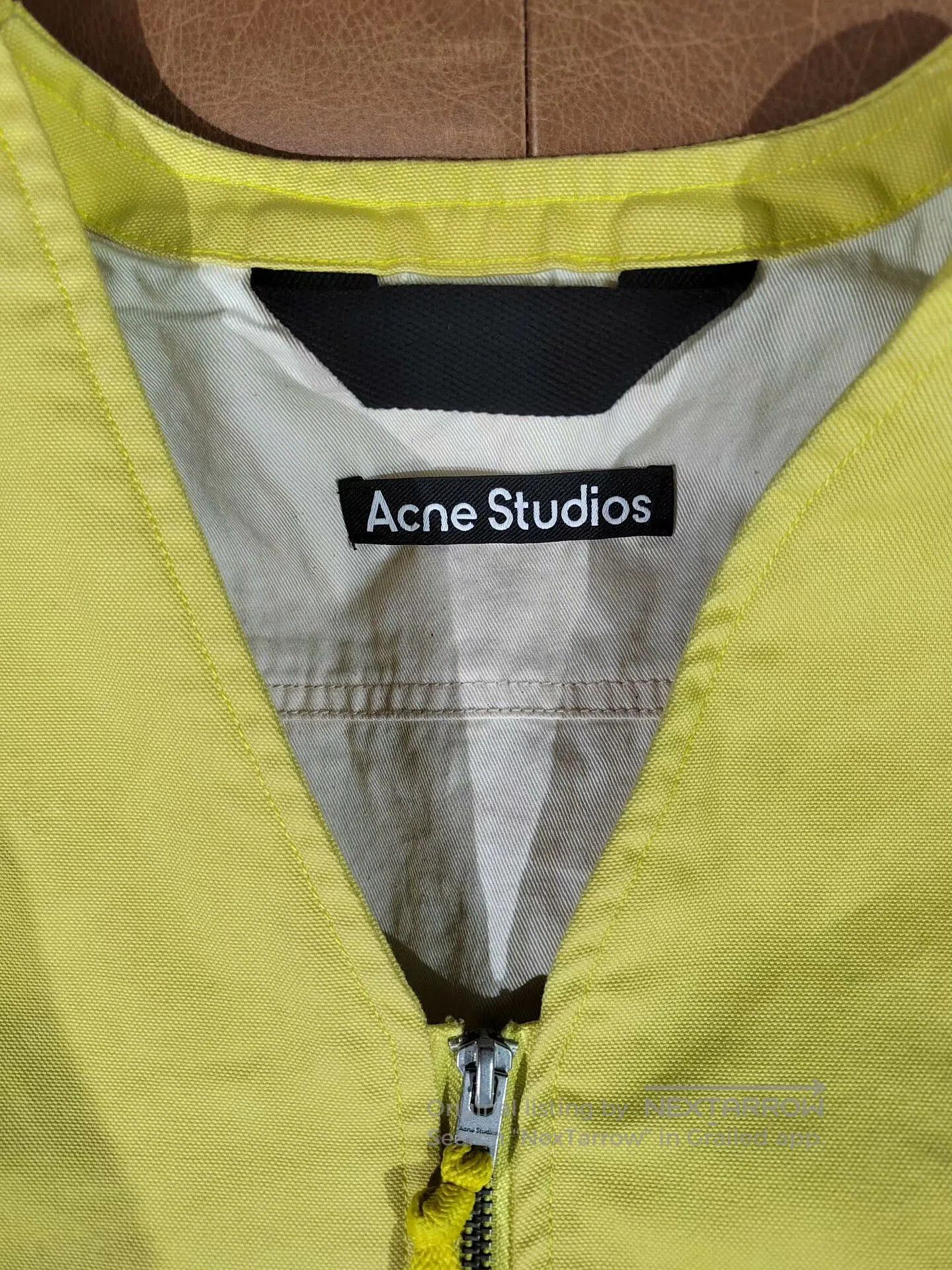Acne Studios Acne Studios Smile Face Vest Yellow. Size US M / EU 48-50 / 2 - 4 Thumbnail
