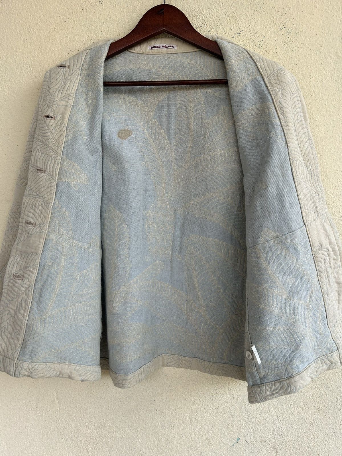 Issey Miyake Mandarin Colar Button Ups Jacket Size US M / EU 48-50 / 2 - 4 Thumbnail