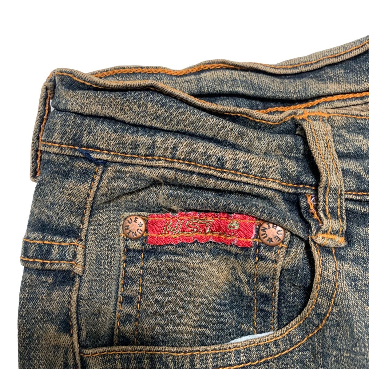 Japanese Brand Japanese Brand HSL Jeans Lipatick Printed Size 26" / US 2 / IT 38 - 4 Thumbnail