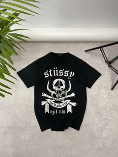 Vintage Stussy Skull T Shirt | Grailed