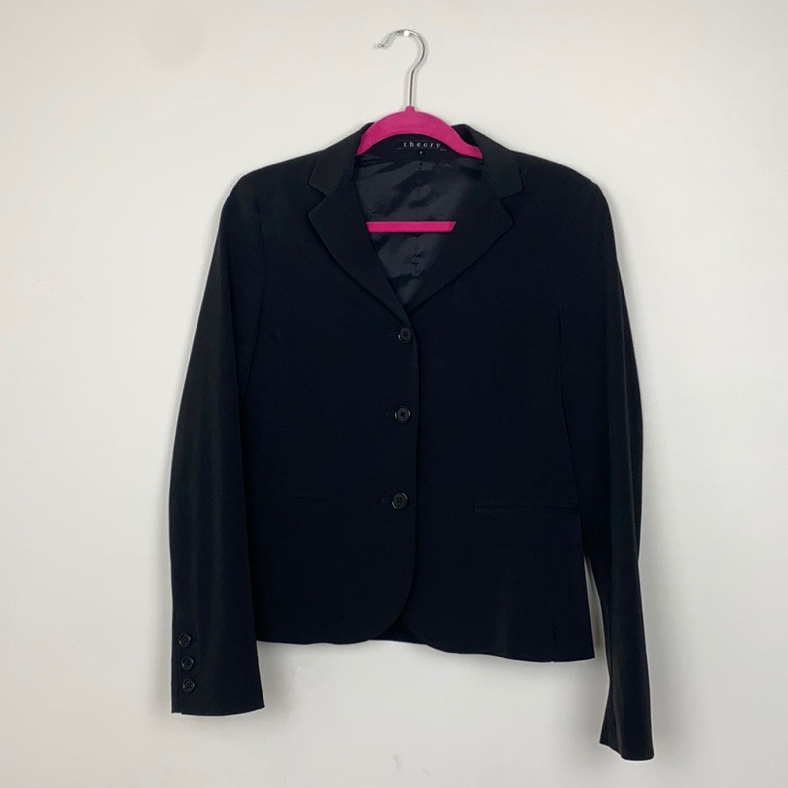 Theory Theory Black Blazer Size M / US 6-8 / IT 42-44 - 1 Thumbnail