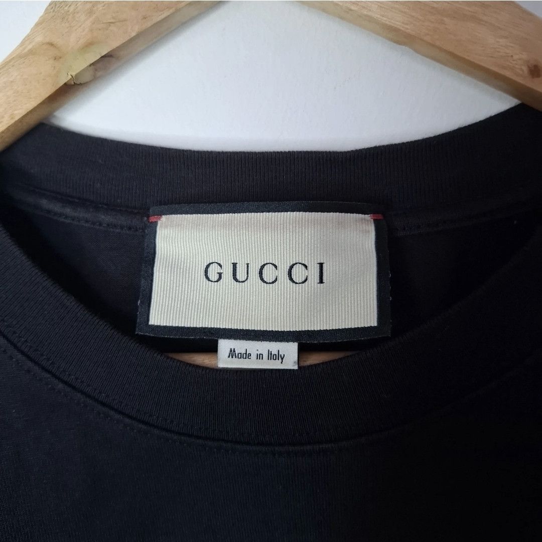 Gucci GUCCI Hawaii Beach Print Black T Shirt Size US XS / EU 42 / 0 - 5 Thumbnail