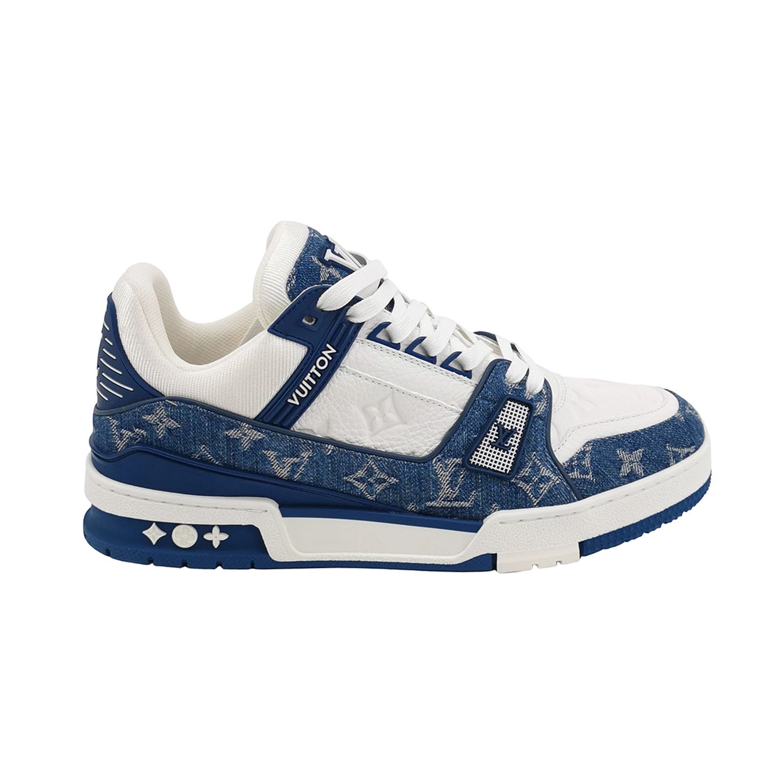 Louis Vuitton Louis Vuitton Monogram Denim Trainer Sneakers 42 Size US 9 / EU 42 - 1 Thumbnail
