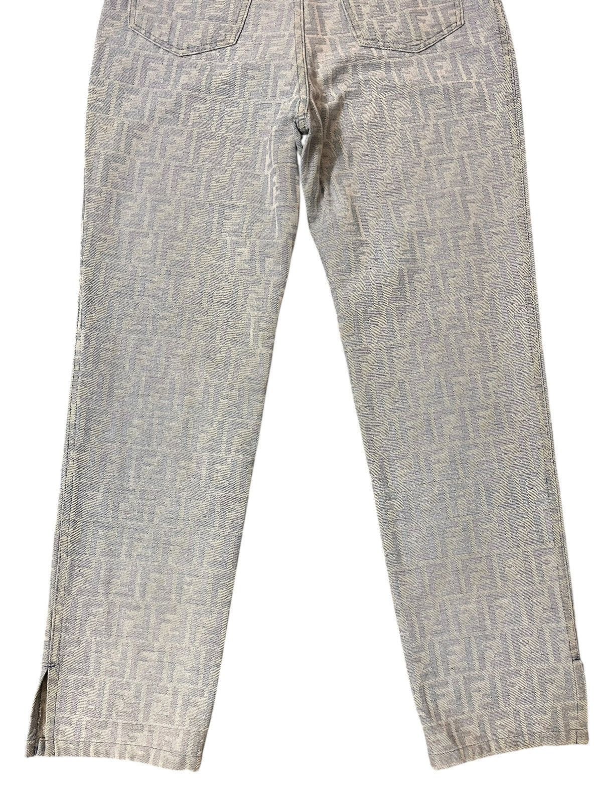 Fendi Vintage Fendi Monogram Jeans Size 25" / US 0 / IT 36 - 8 Thumbnail