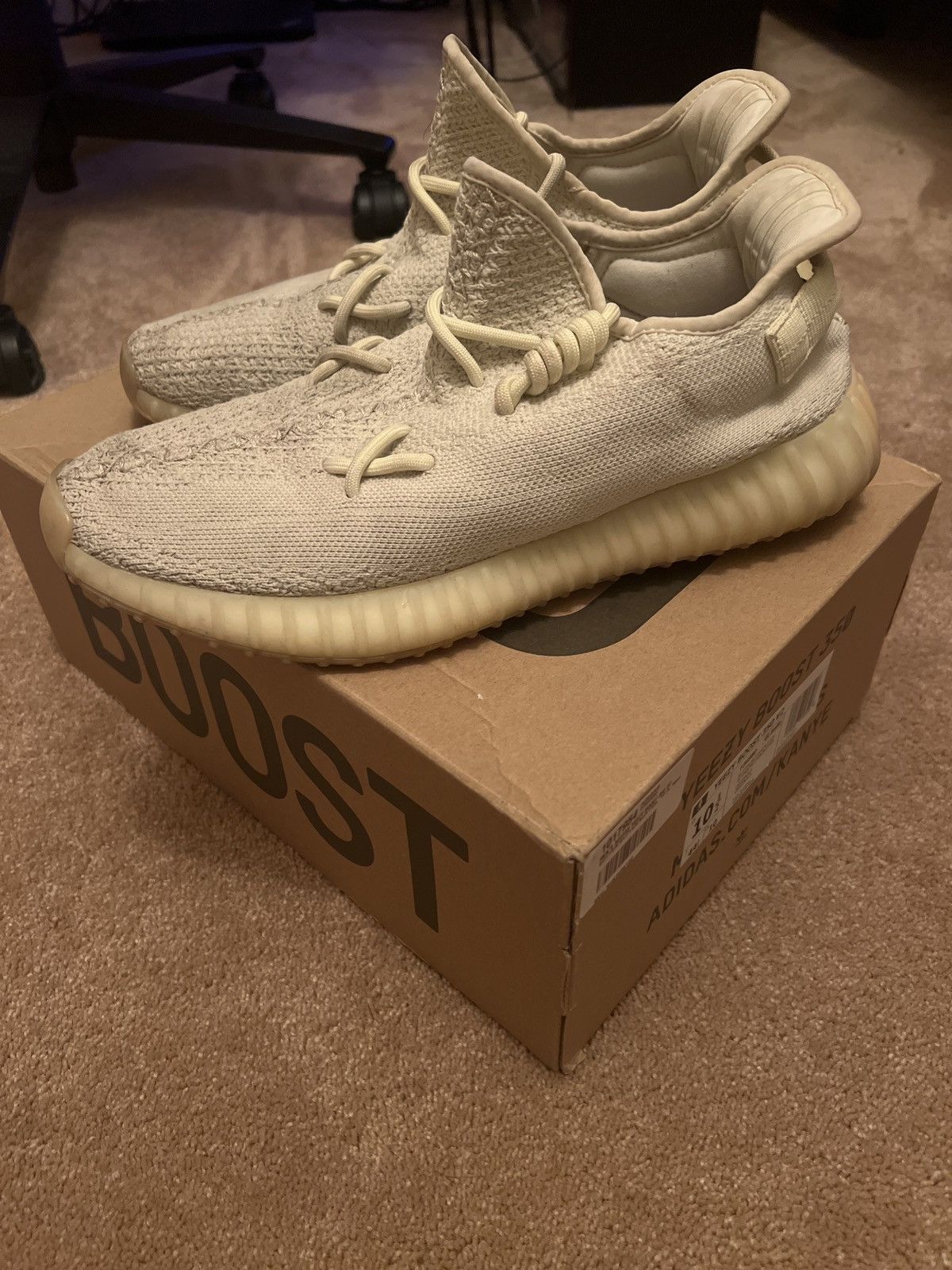 yeezy 350 butter stockx