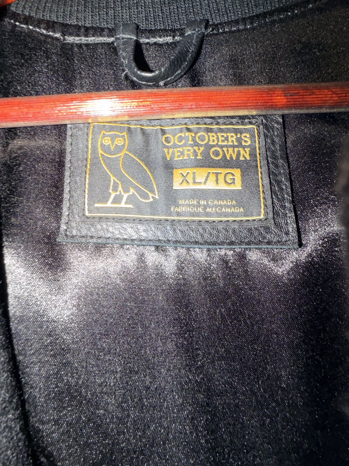 NBA × October's Very Own OVO x Raptors Varsity Jacket Size US XL / EU 56 / 4 - 3 Thumbnail