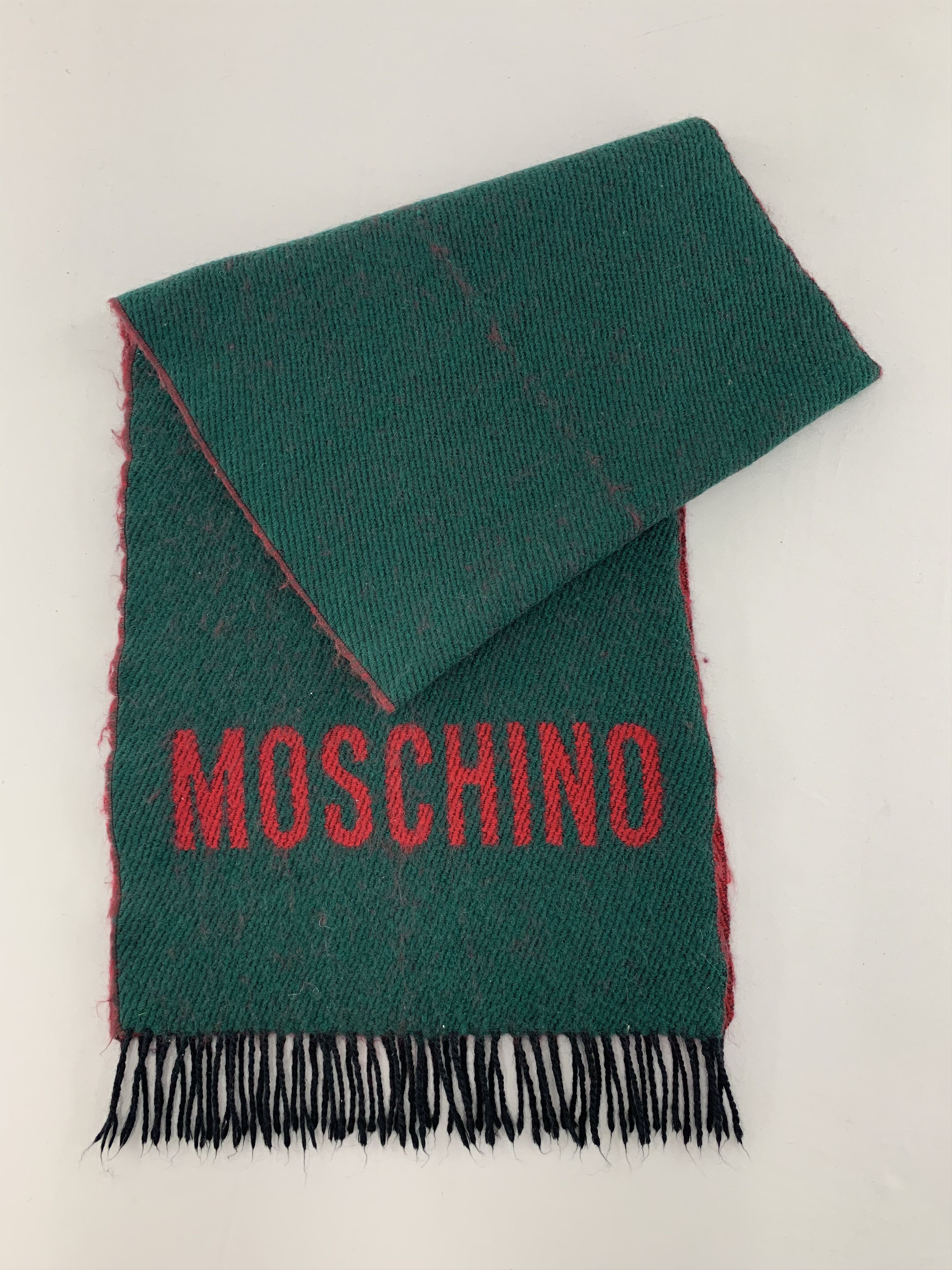 Moschino Moschino Scarf Wool Muffler Neck Wrap BL4382 Size ONE SIZE - 1 Thumbnail