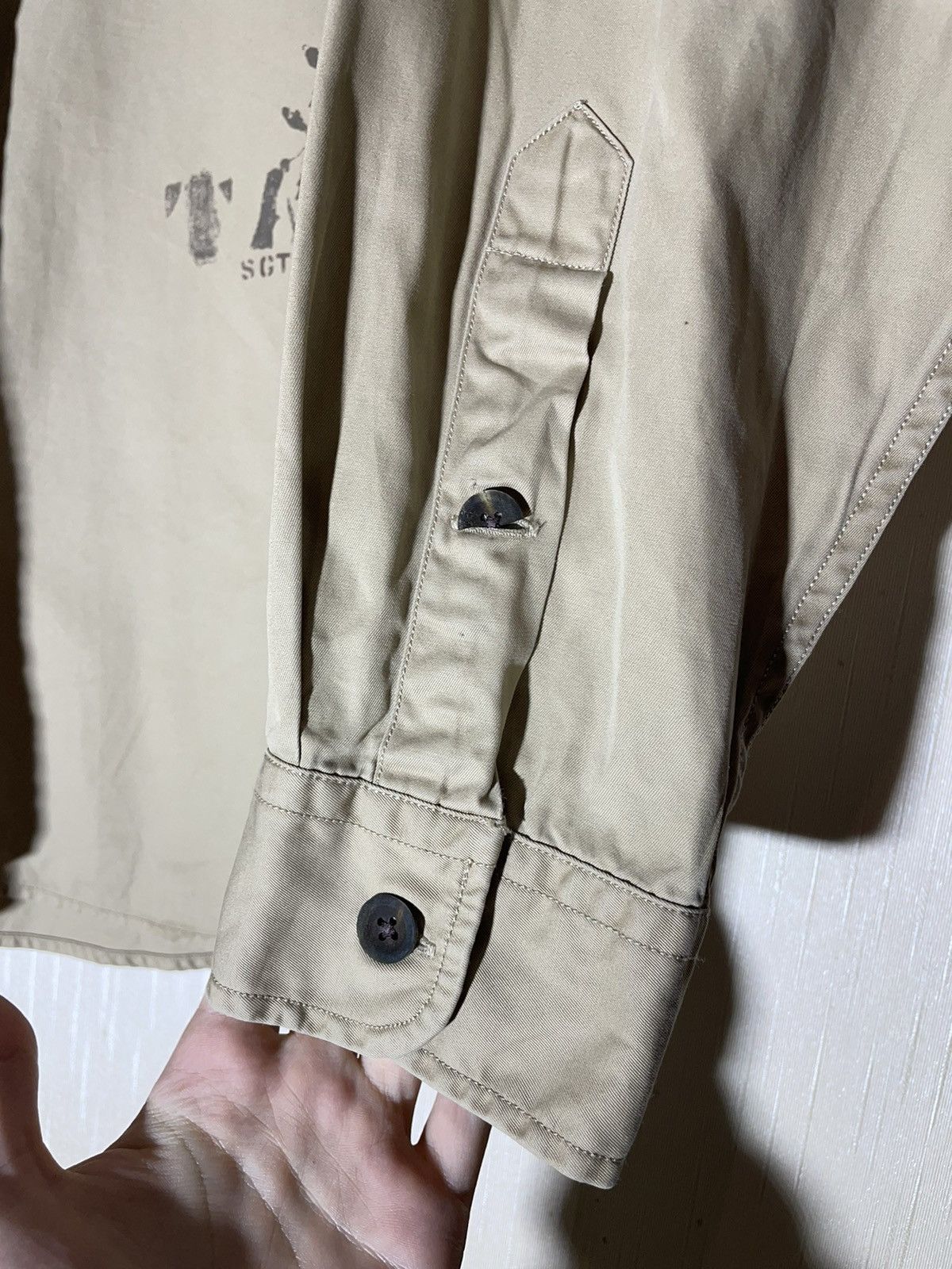 Polo Ralph Lauren × Vintage Polo Ralph Lauren military vintage shirt Size US L / EU 52-54 / 3 - 6 Thumbnail