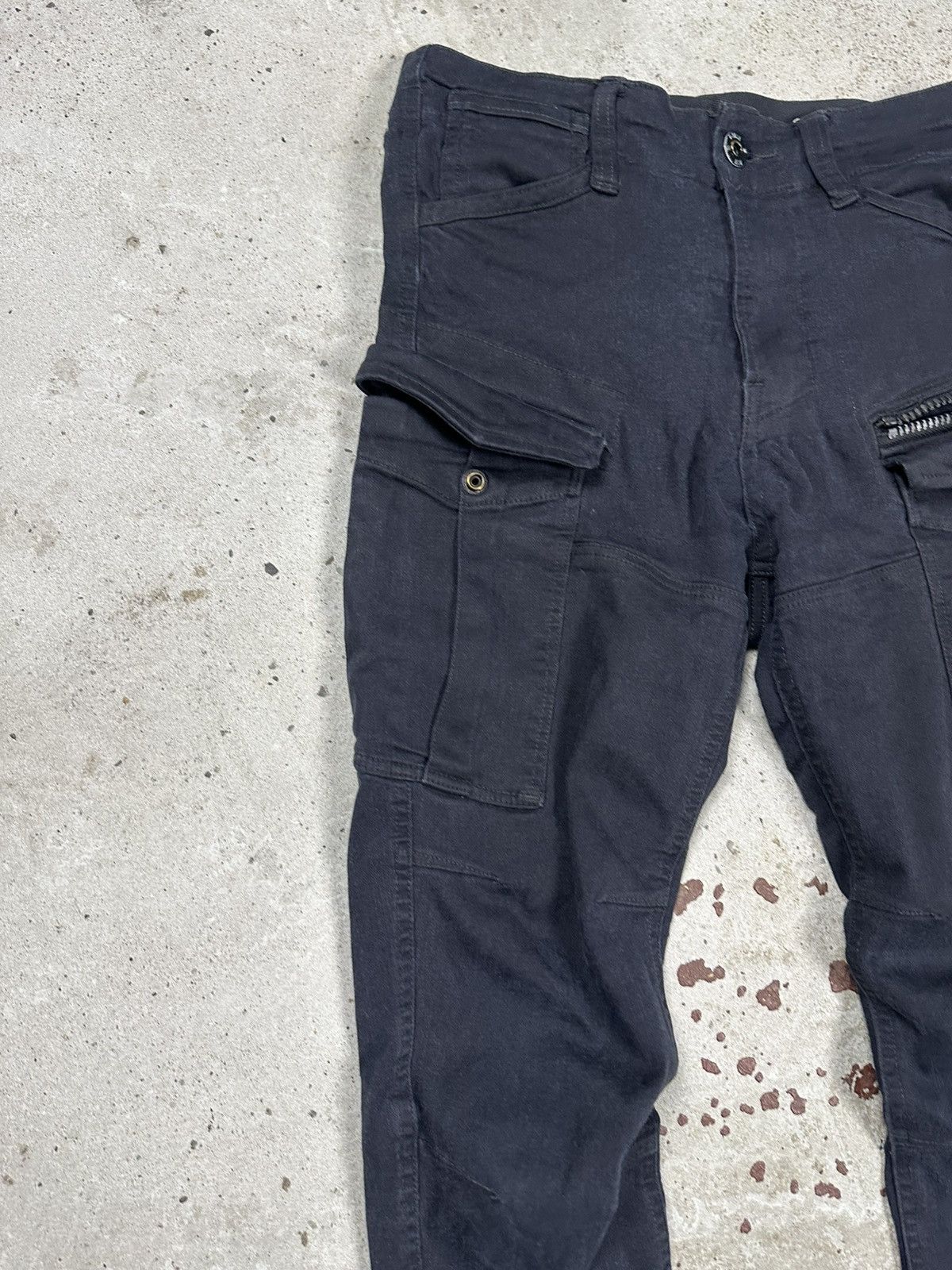G-Star Vintage Y2K G Star Raw Rovic Zip 3D Skinny Cargo Pants Size US 27 - 5 Thumbnail