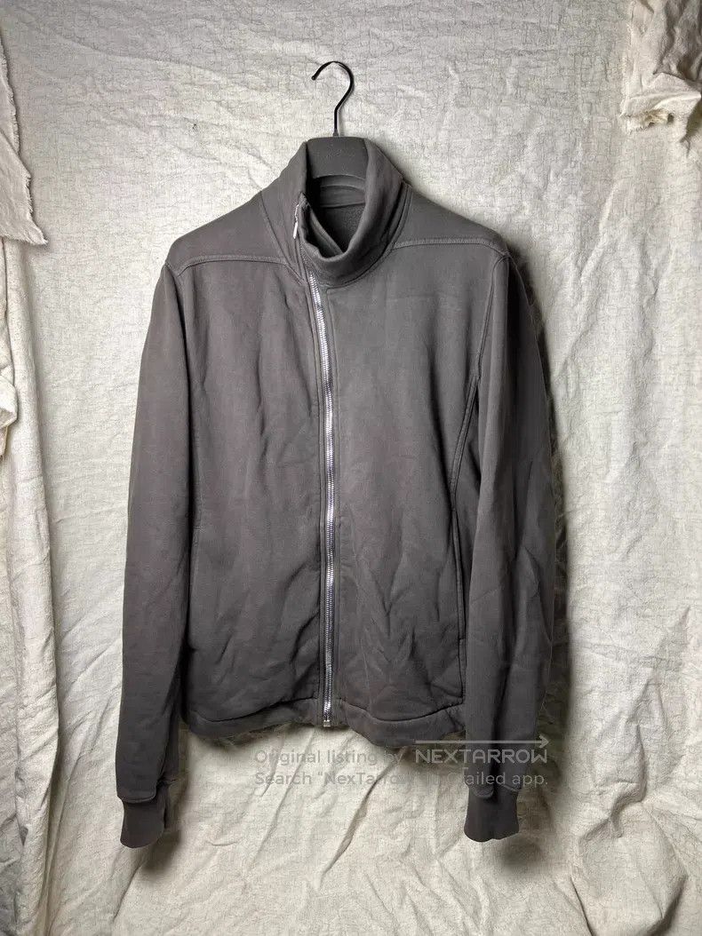 Rick Owens Rick Owens Sage Zip-up Stand Collar Hoodie Size US M / EU 48-50 / 2 - 1 Thumbnail