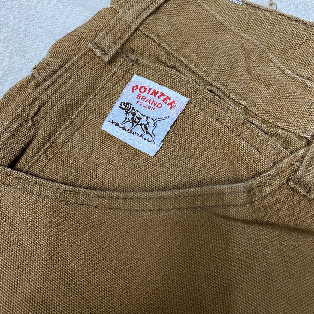 Mister Freedom × Pointer Pointer Brand Carpenter Duck Canvas Work Pants Size US 30 / EU 46 - 7 Thumbnail