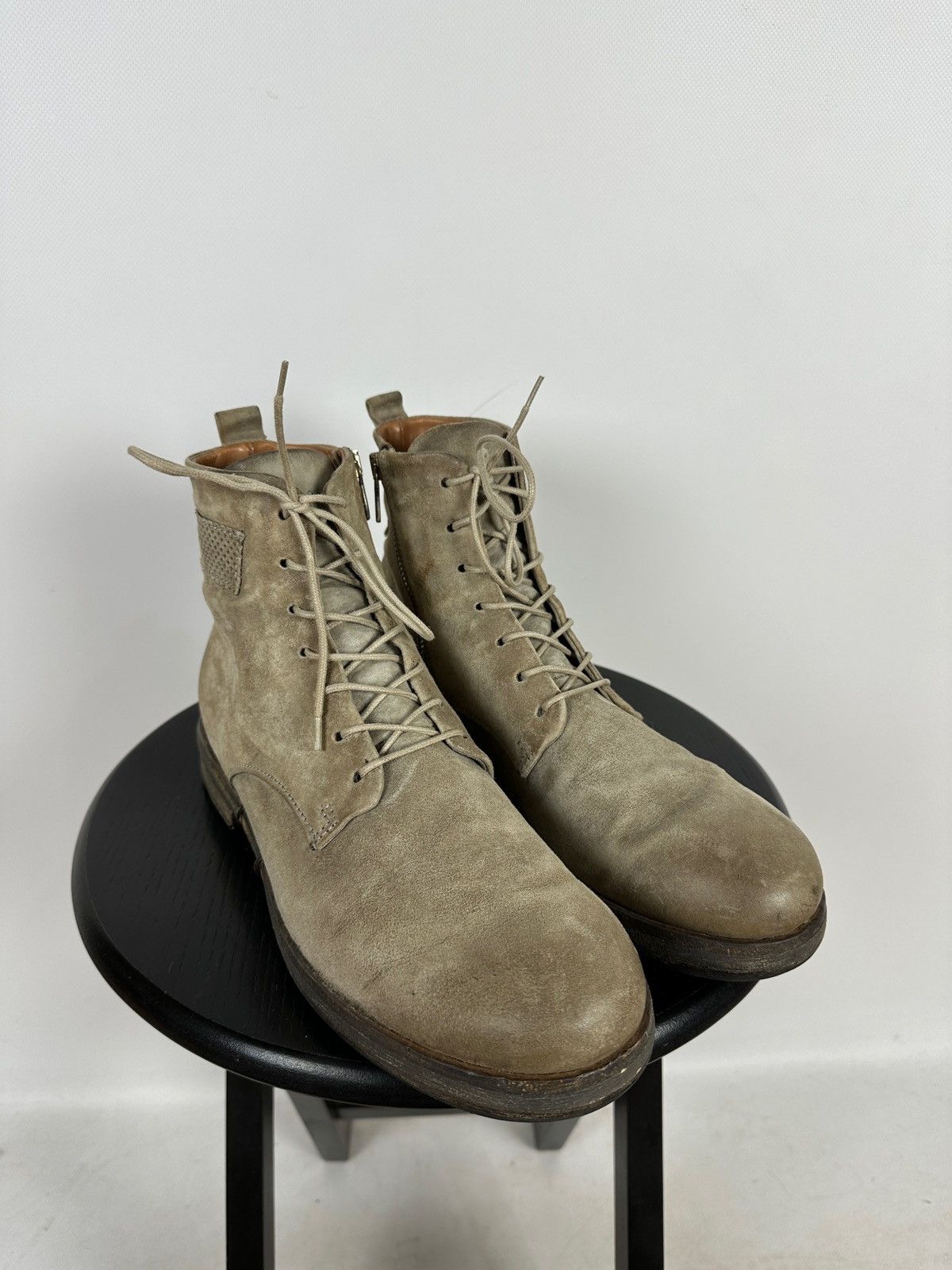 A.S.98 A.S.98 Airstep Dirty Grey Avant Garde Leather Ankle Boots Size US 9 / EU 42 - 3 Thumbnail