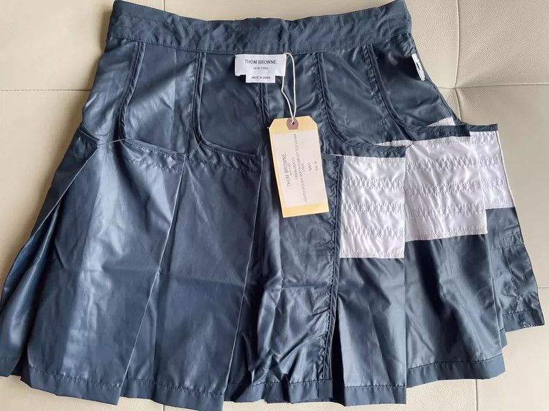 Thom Browne Thom Browne Blue deconstructed half skirt Size 26" / US 2 / IT 38 - 3 Thumbnail