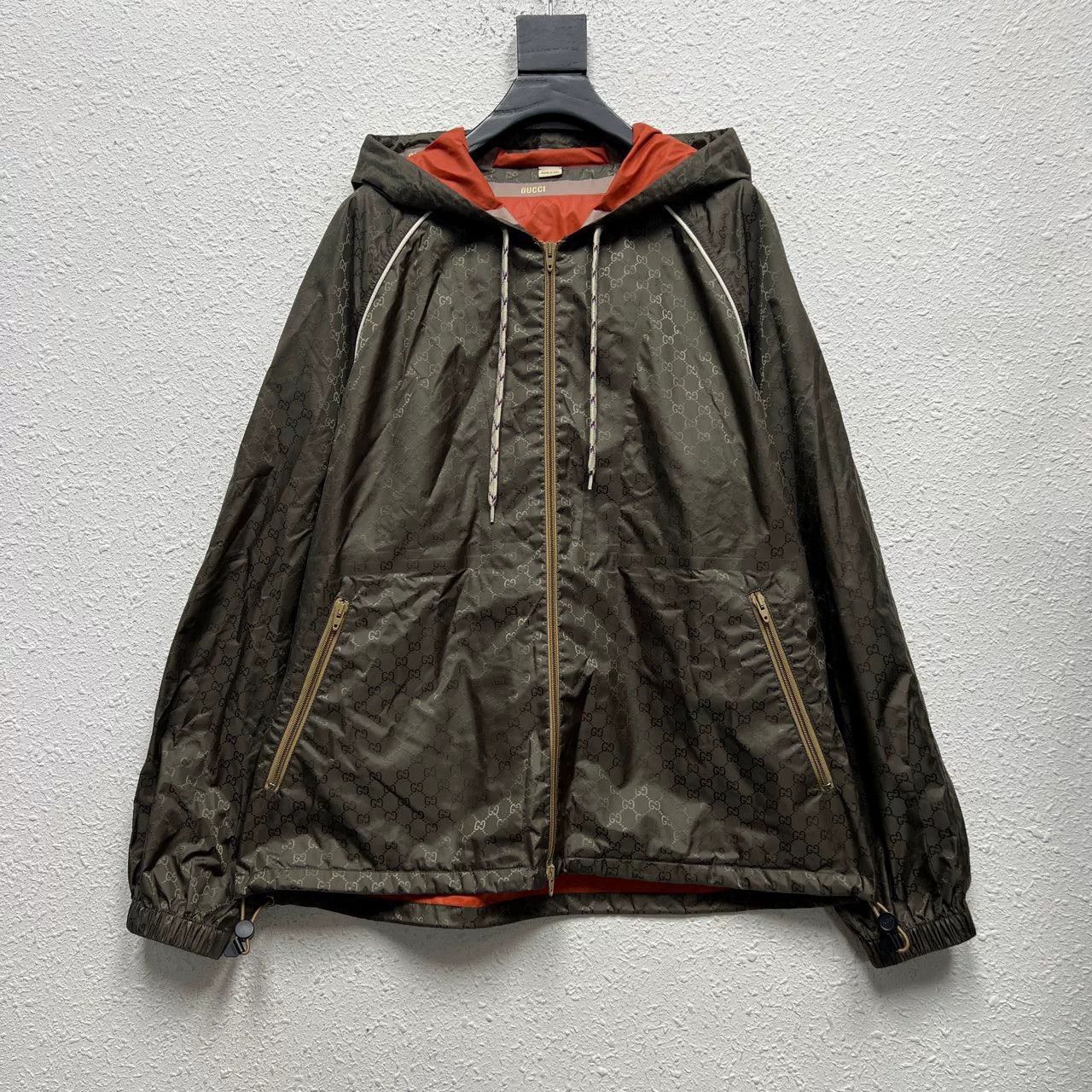 Gucci gucci ss23 full print windbreaker jacket Size US L / EU 52-54 / 3 - 1 Thumbnail