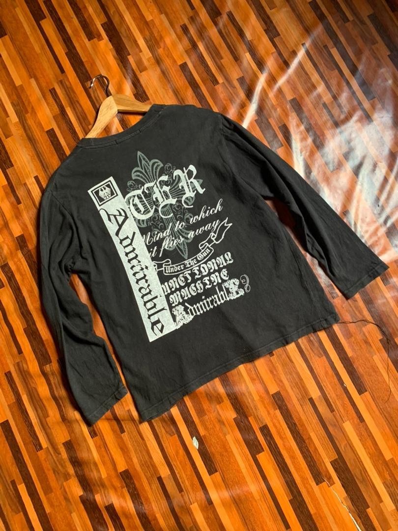 Japanese Brand e34 craps Defective Struct Chrome Heart Inspired tee Size US M / EU 48-50 / 2 - 4 Thumbnail