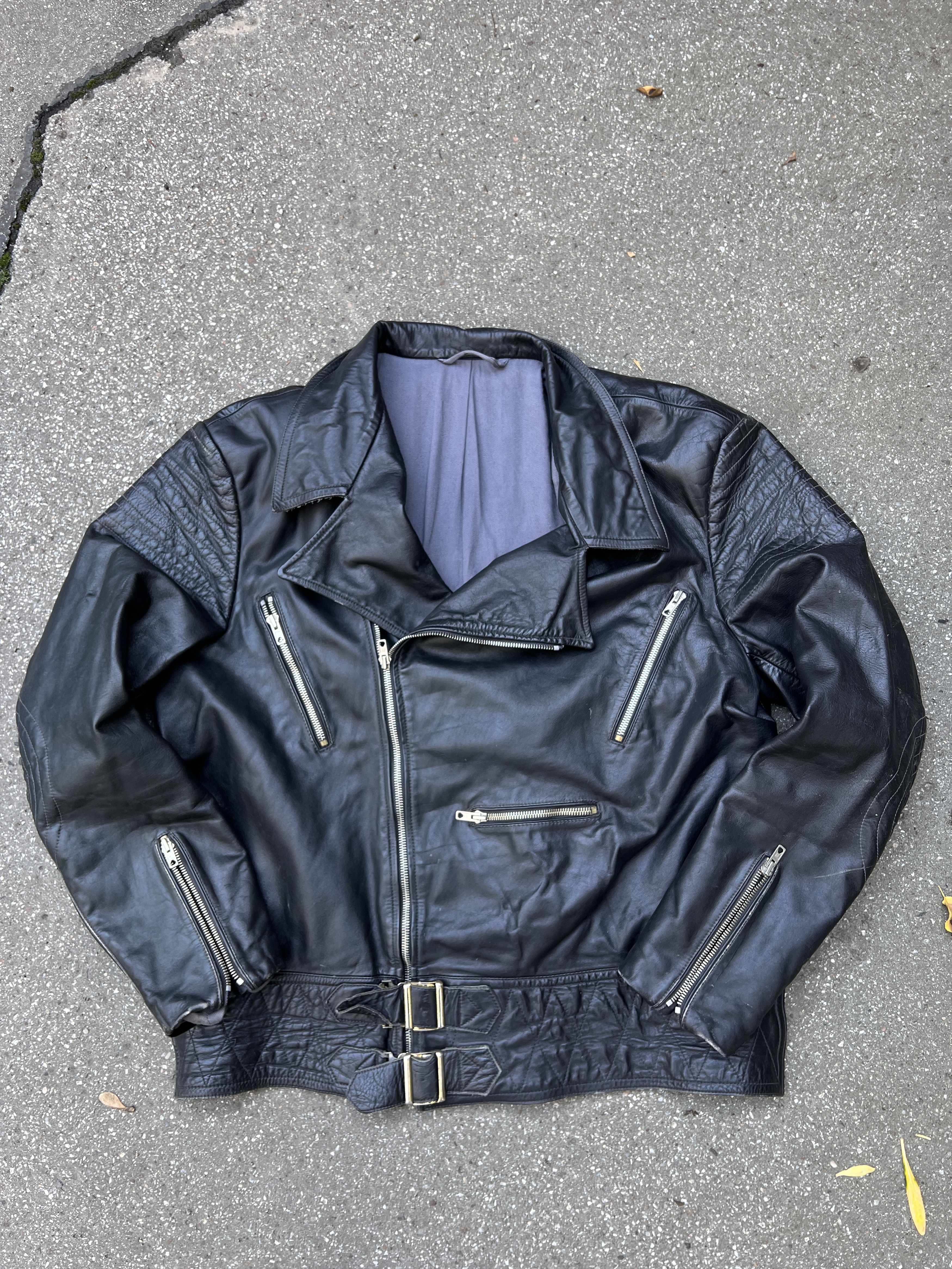 Hysteric Glamour Vintage leather jacket rick owens balenciaga LGB style y2k Size US L / EU 52-54 / 3 - 3 Thumbnail