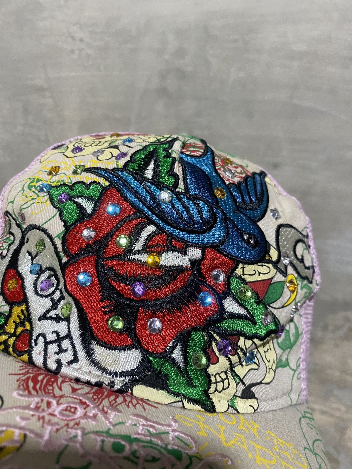 Ed Hardy Vintage Ed Hardy hat Y2K Size ONE SIZE - 3 Thumbnail