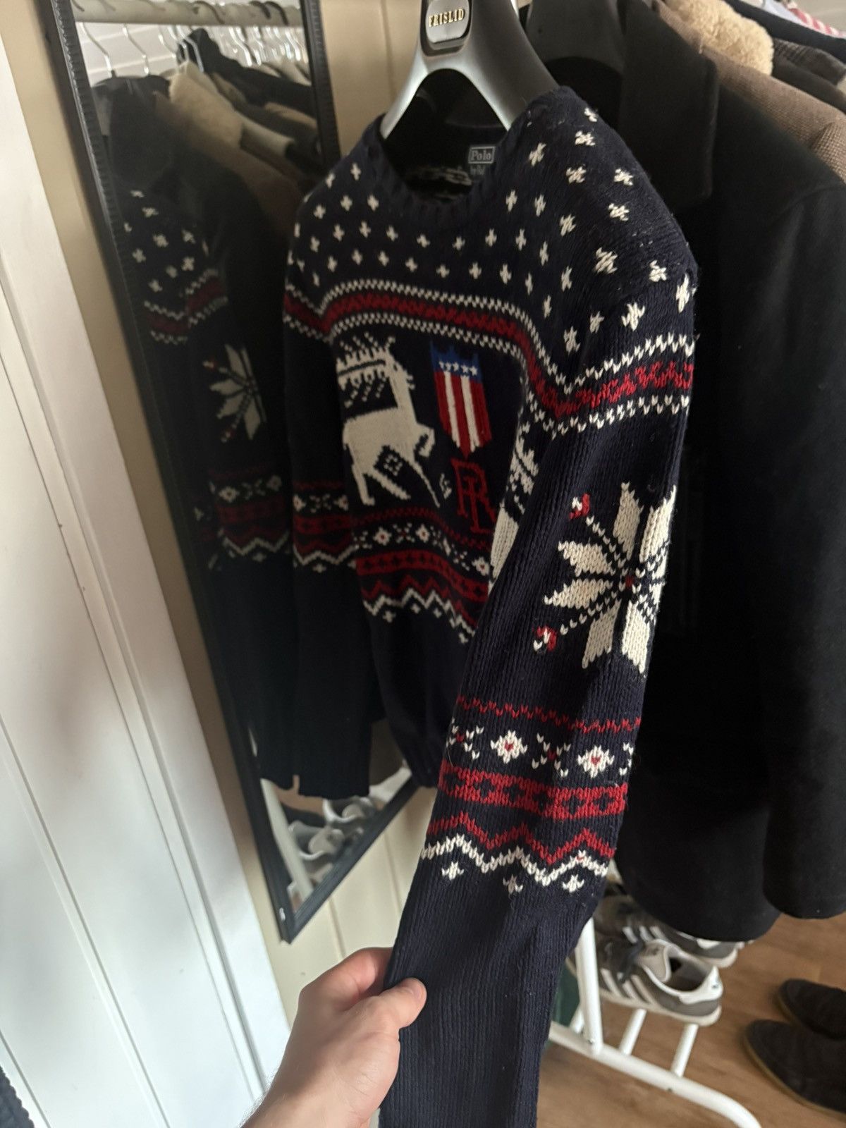 Polo Ralph Lauren Polo Ralph Lauren Reindeer Sweater Size US M / EU 48-50 / 2 - 5 Thumbnail