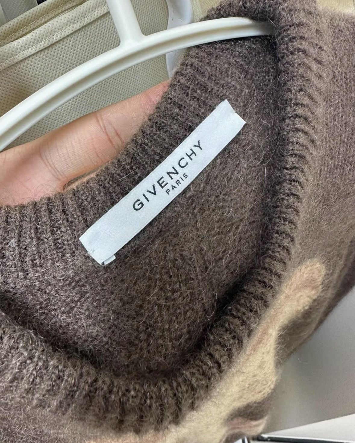Givenchy Givenchy Patterned Long Sleeve Knit Sweater 2506-Nextarrow Size US S / EU 44-46 / 1 - 4 Thumbnail