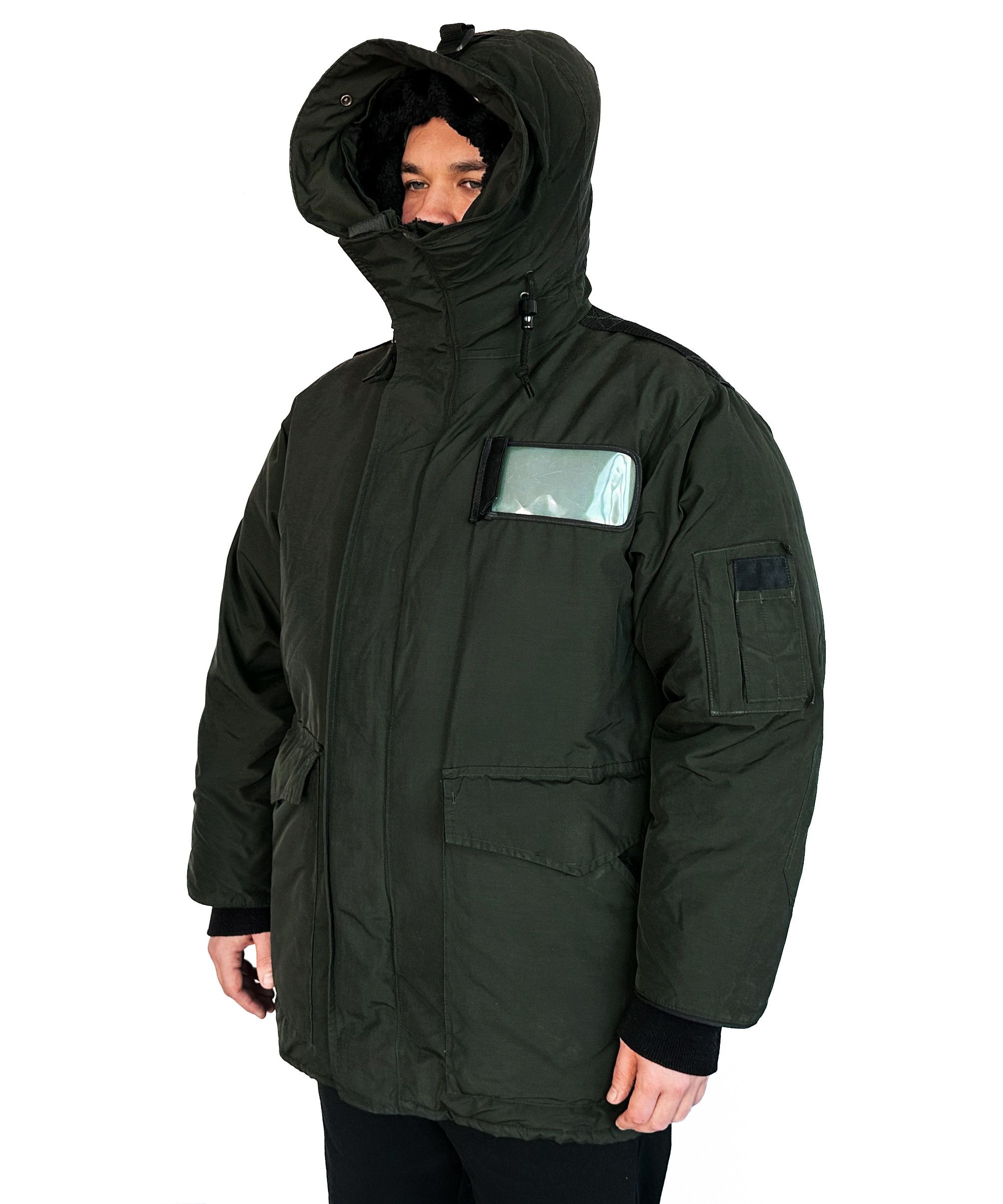 Canada Goose CANADA GOOSE Jacket Down Heli Parka Zip Green Vintage 80s Size US L / EU 52-54 / 3 - 4 Thumbnail