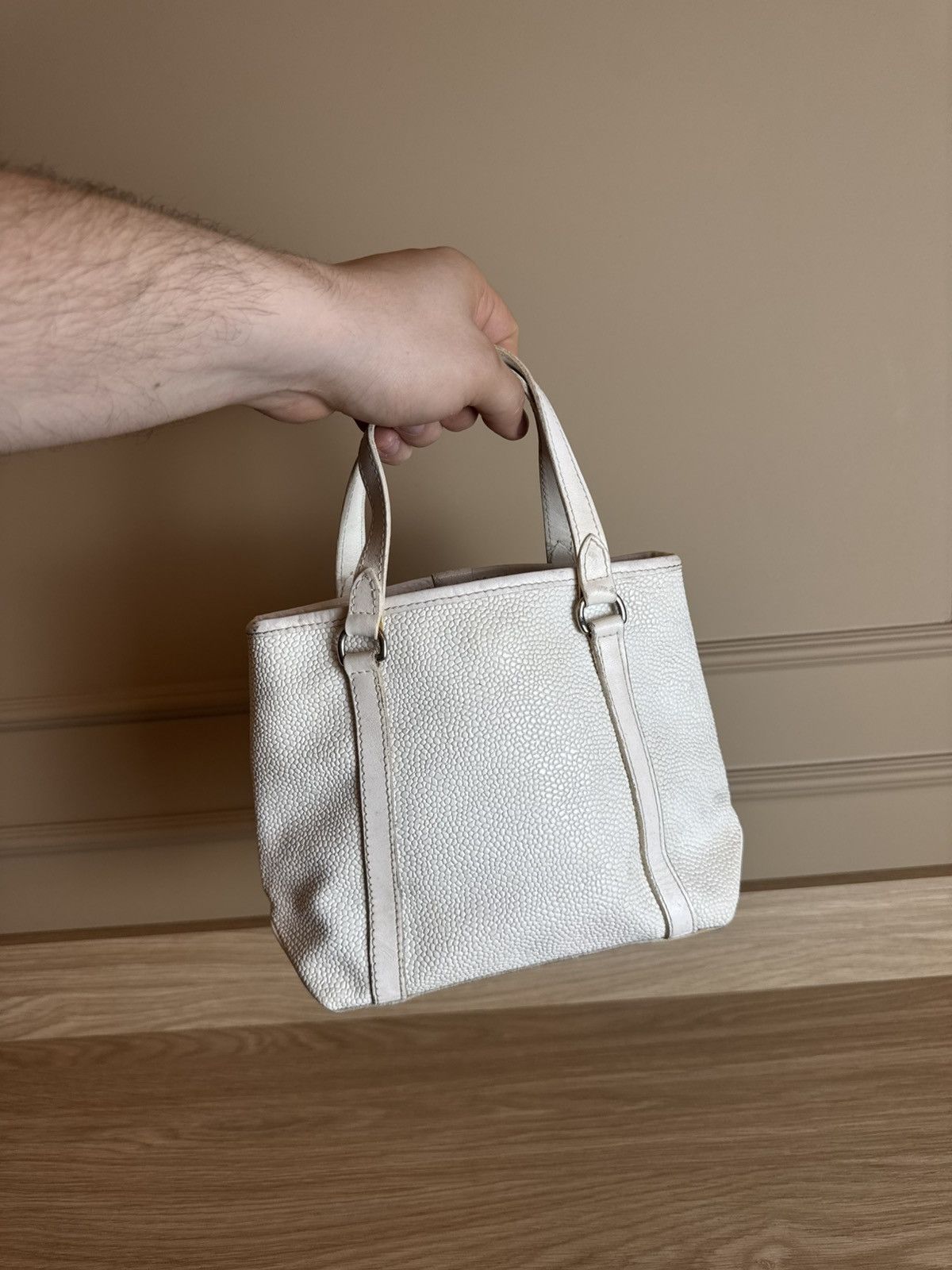 Mulberry Mulberry Small Hand Bag White Leather Size ONE SIZE - 3 Thumbnail