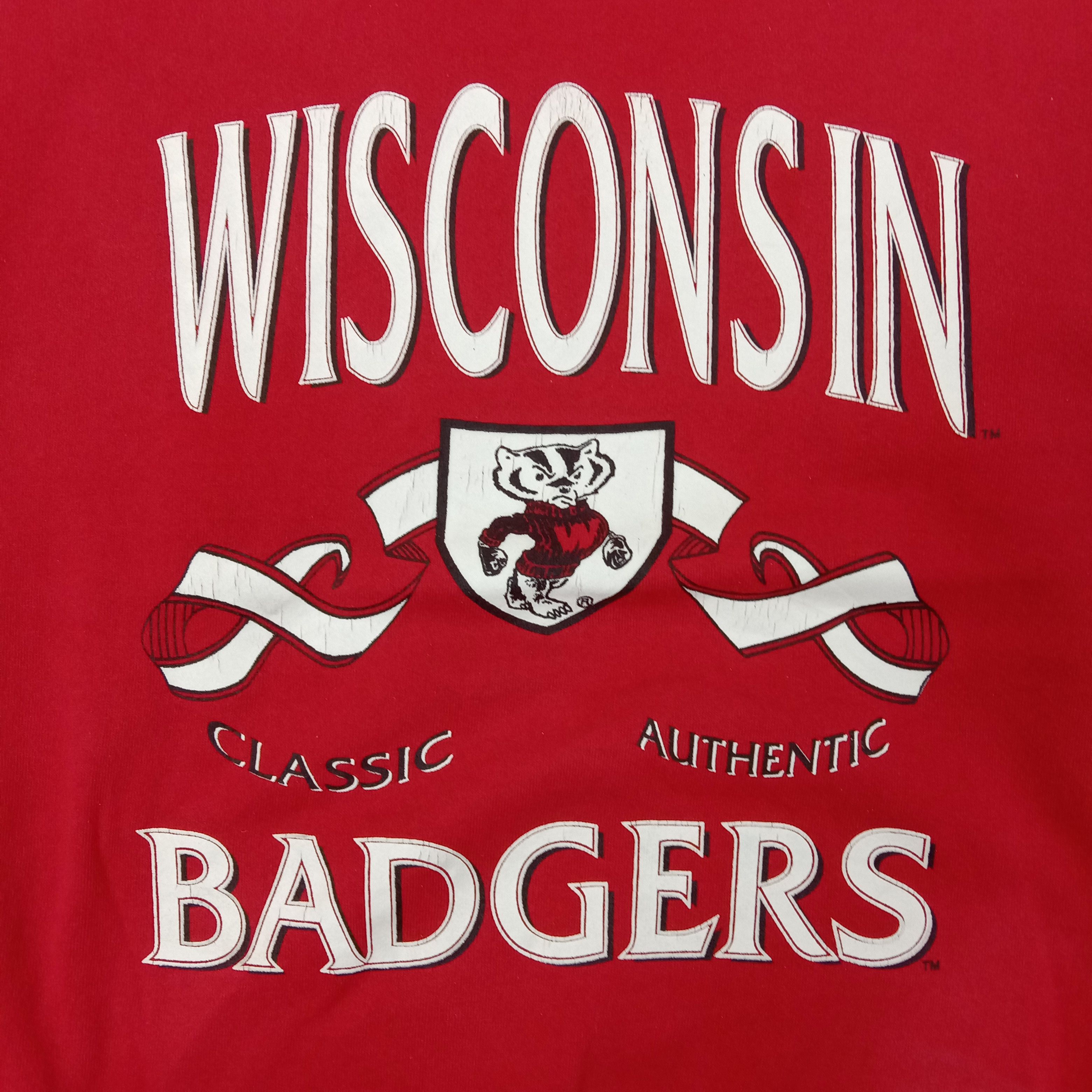 NFL Wisconsin Badgets American Football Team Sweatshirt C243N18 Size US L / EU 52-54 / 3 - 2 Thumbnail
