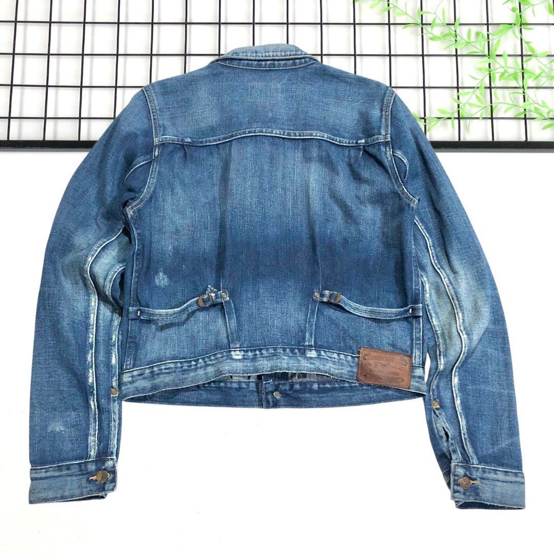Polo Ralph Lauren Polo Rl denim Trucker distressed vintage Size US M / EU 48-50 / 2 - 5 Thumbnail