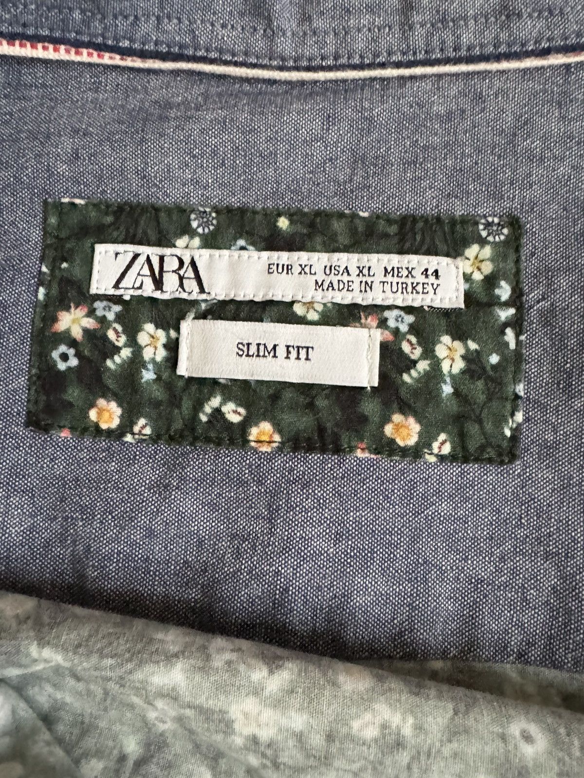 Zara ZARA BUTTON UP FLORAL SHIRT XL Size US XL / EU 56 / 4 - 2 Thumbnail