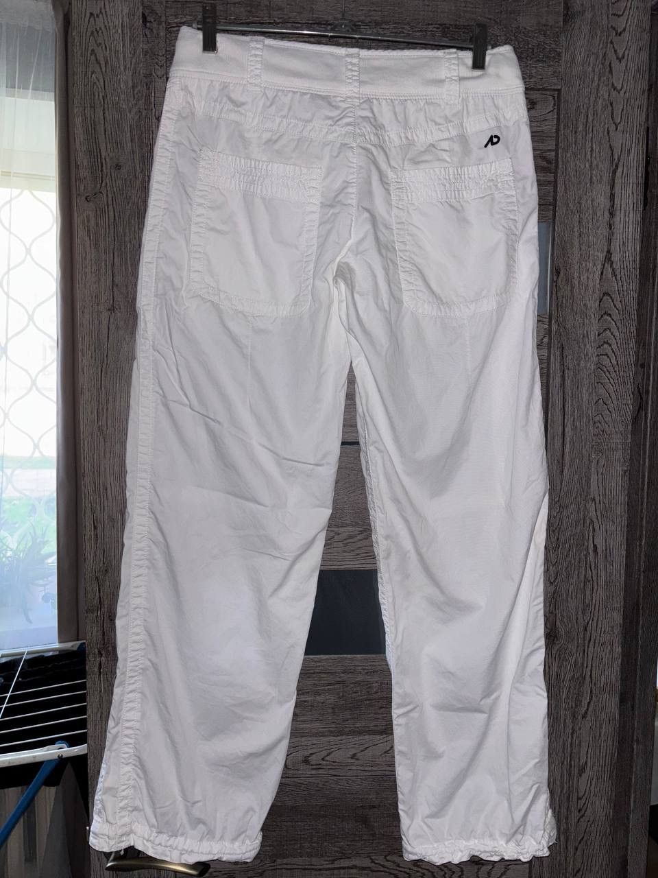 Nike Nike The Athletic Dept Women's White Y2k Pants vintage 2000s Size 30" / US 8 / IT 44 - 2 Thumbnail