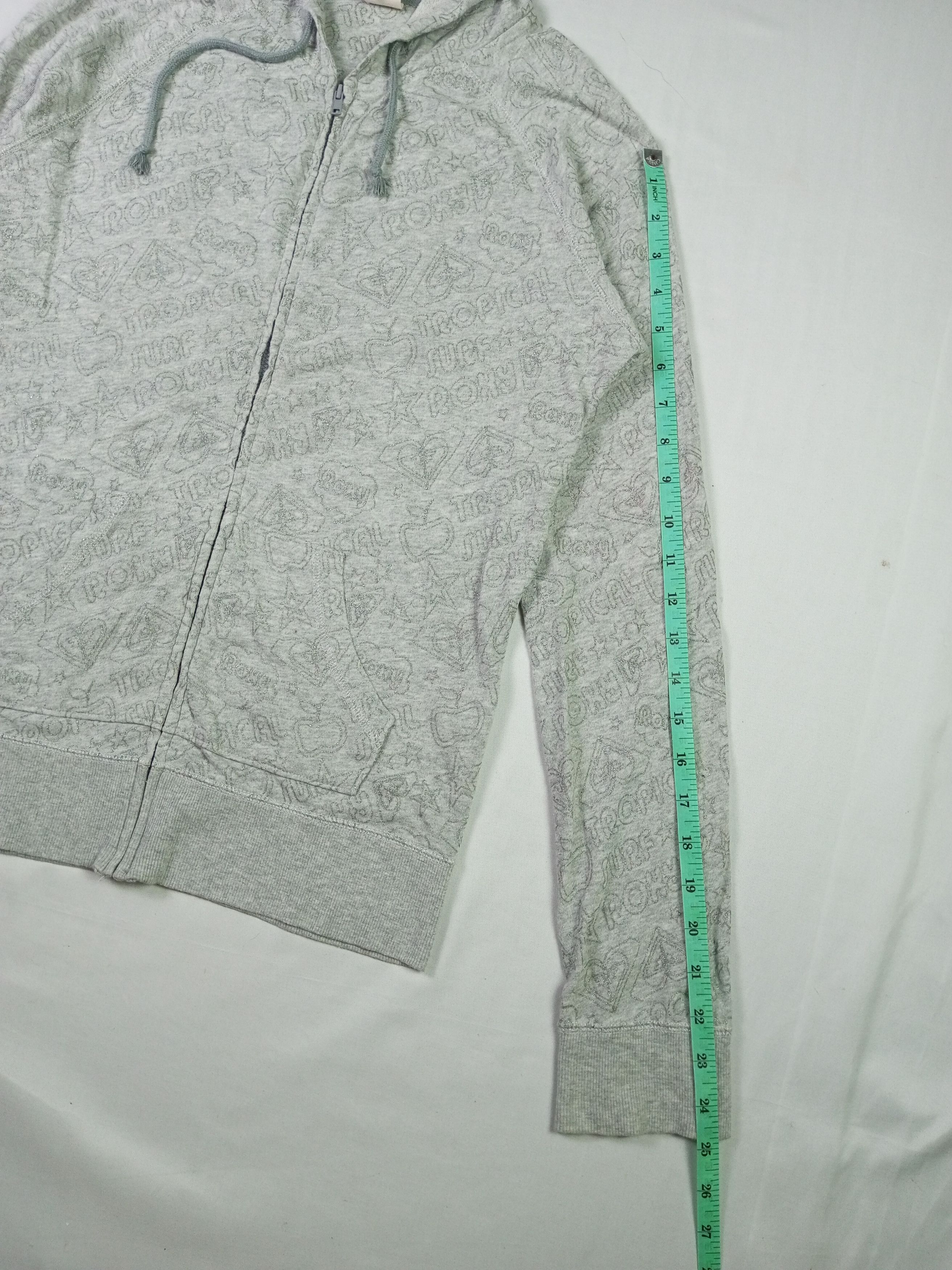 Quicksilver Y2k Roxy Zip Hoodie Surf Style Size US L / EU 52-54 / 3 - 8 Thumbnail