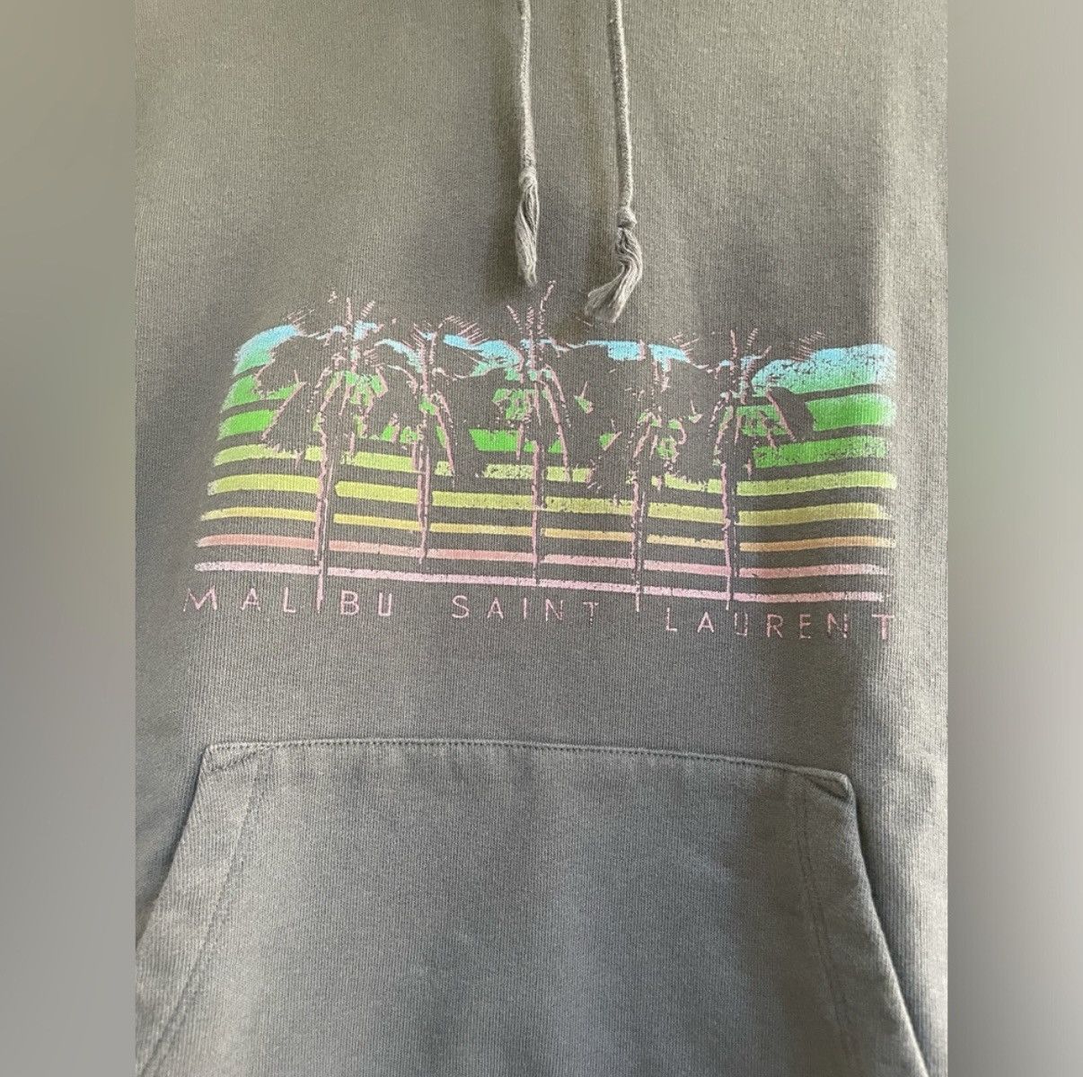 Saint Laurent Paris Authentic Saint Laurent Malibu Hoodie XS Size US XS / EU 42 / 0 - 2 Thumbnail