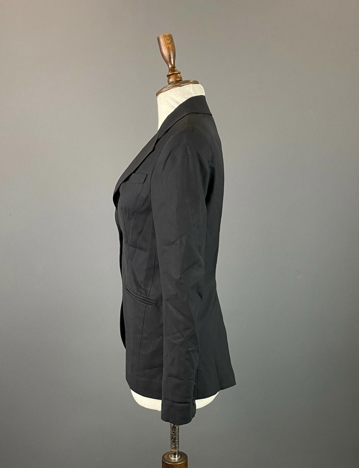 Theory Ladies Theory Black Two Button Blazer Jacket Size 9 Size M / US 6-8 / IT 42-44 - 4 Thumbnail