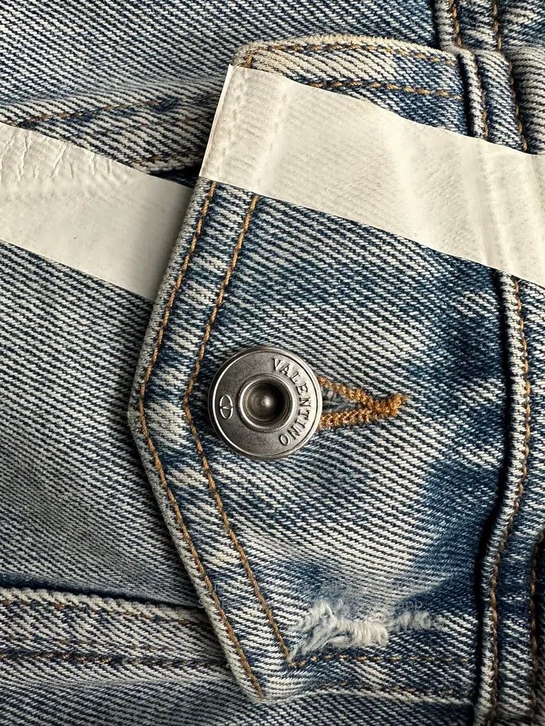Valentino Valentino Denim jacket Size US L / EU 52-54 / 3 - 3 Thumbnail