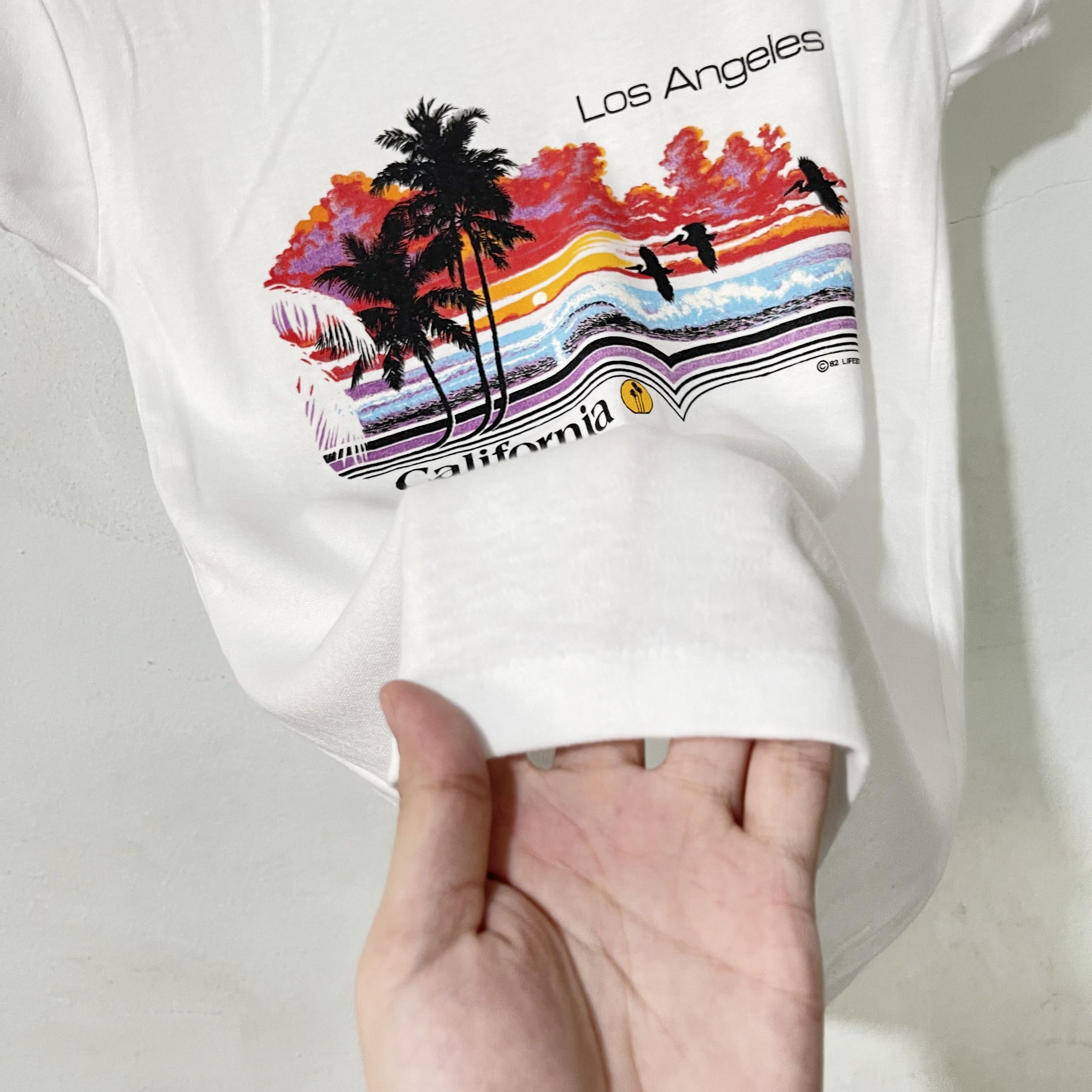 Vintage Vintage 80s Los Angeles California T-Shirt Size US XXS / EU 40 - 11 Thumbnail