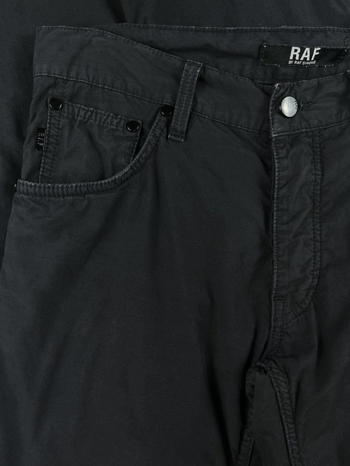 Raf Simons Raf By Raf Simons Slit Knee Distressed Double Layered Pants Size US 30 / EU 46 - 3 Thumbnail