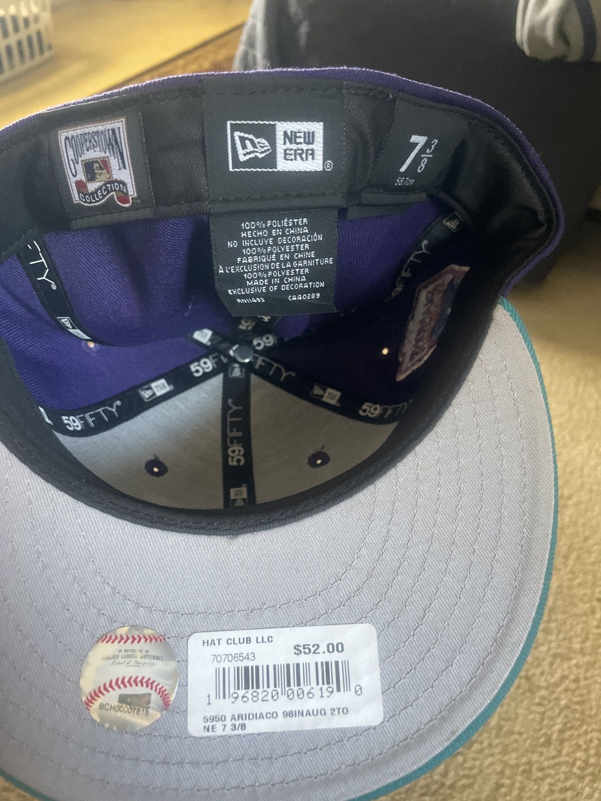 Hat Club × New Era Arizona diamondbacks hat 7 3/8 Size ONE SIZE - 4 Thumbnail