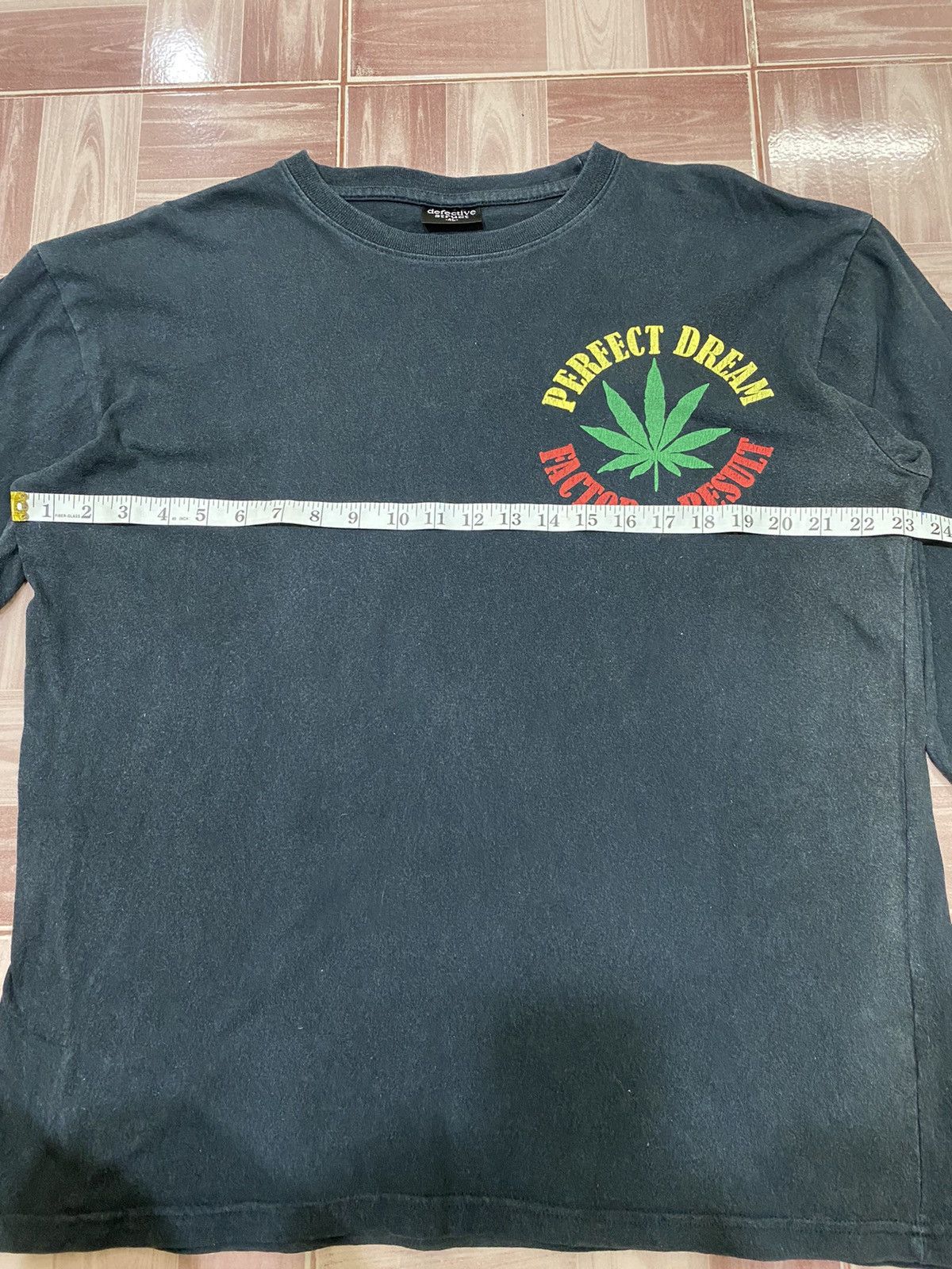 Japanese Brand Y2K Defective Struct Cannabis jammin rasta Size US XL / EU 56 / 4 - 6 Thumbnail